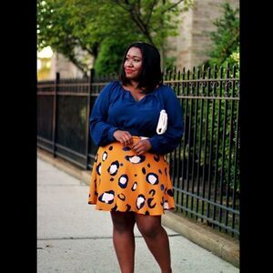 2/$30 Phillip Lim X Target Animal Print leopard skirt